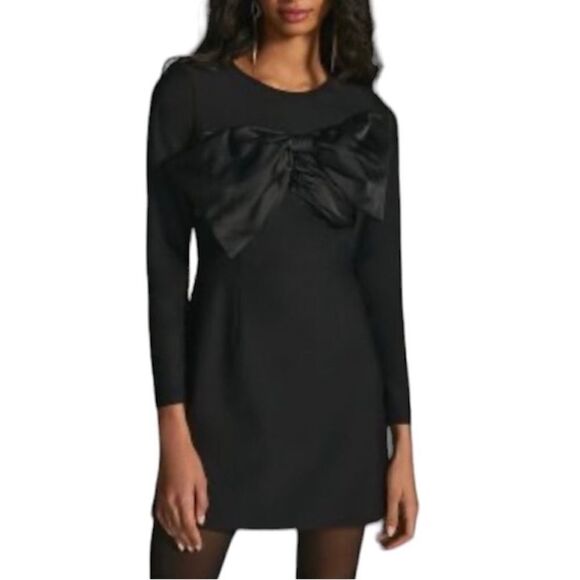 NWT Anthropologie HUTCH BOW MINI DRESS Size 4 - Picture 1 of 15